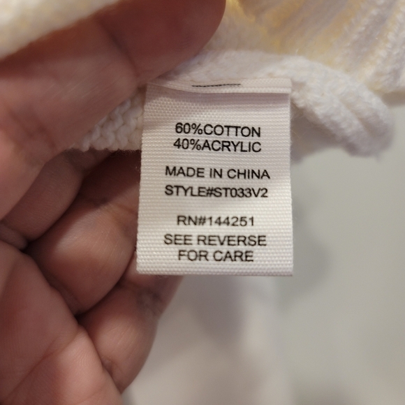 NWT moon & madison Crew Neck Crop Top Sweater - S - Picture 5 of 7